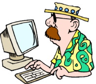 man in hawaiian shirt